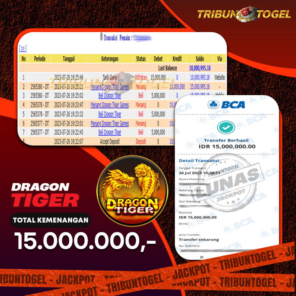 BUKTI PEMBAYARAN LIVE GAME TRIBUNTOGEL