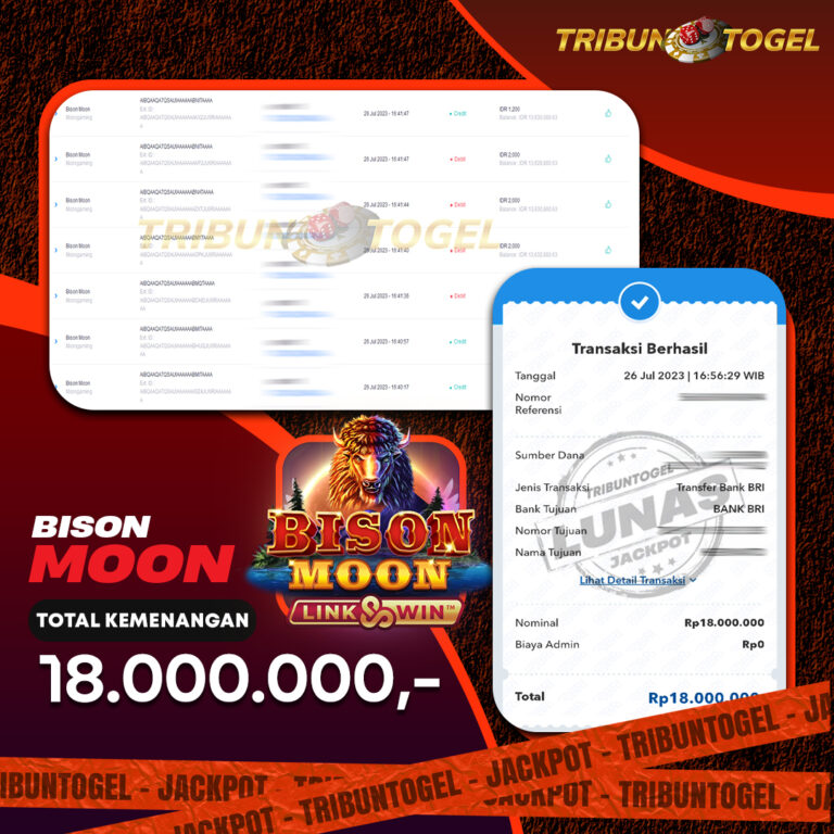 BUKTI PEMBAYARAN SLOT TRIBUNTOGEL