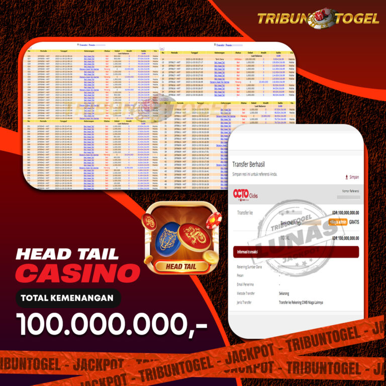 BUKTI PEMBAYARAN HEAD TAIL TRIBUNTOGEL