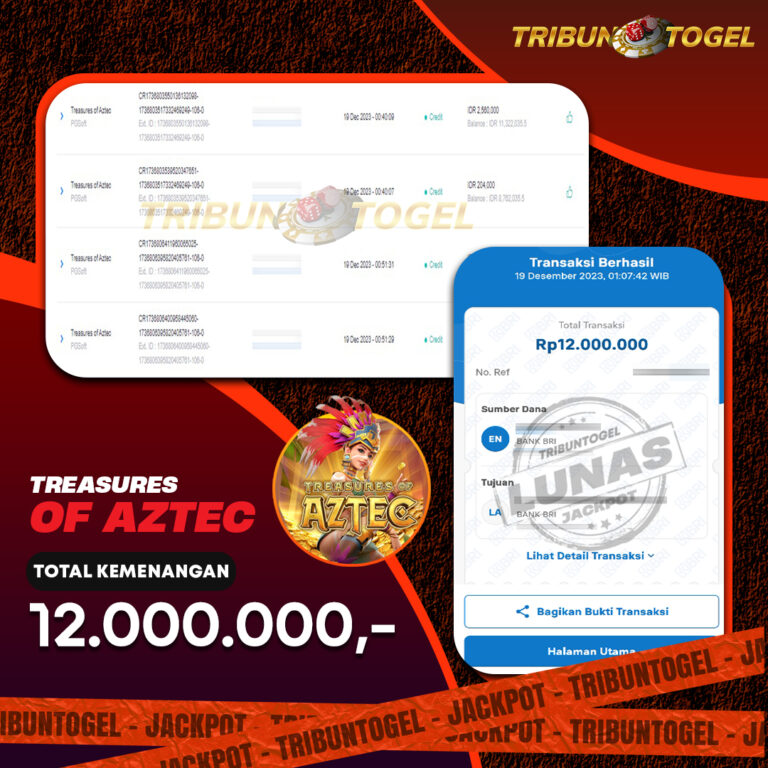 BUKTI PEMBAYARAN SLOT TRIBUNTOGEL