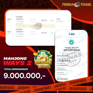 BUKTI PEMBAYARAN SLOT TRIBUNTOGEL