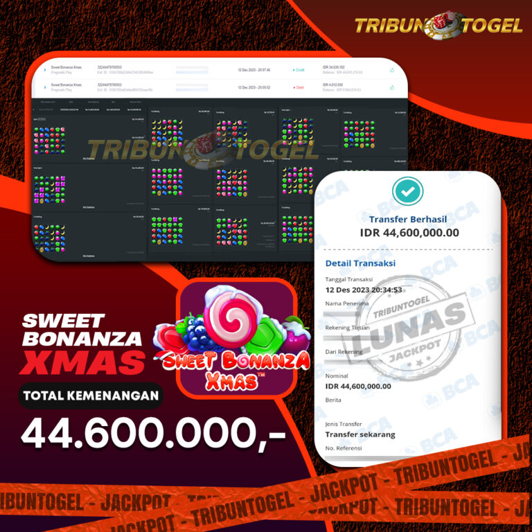 BUKTI PEMBAYARAN SLOT TRIBUNTOGEL