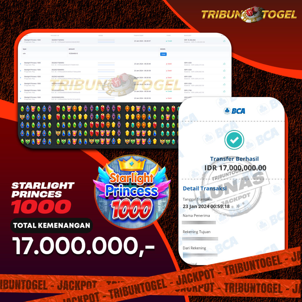 BUKTI PEMBAYARAN SLOT TRIBUNTOGEL