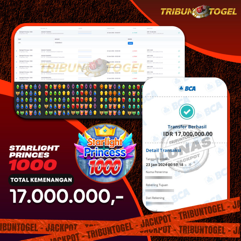 BUKTI PEMBAYARAN SLOT TRIBUNTOGEL
