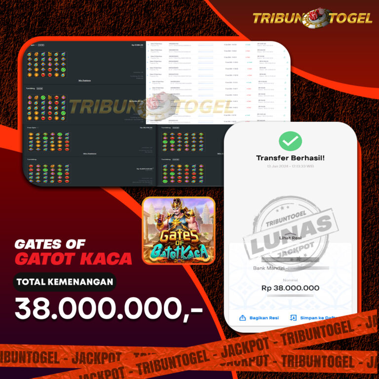 BUKTI PEMBAYARAN SLOT TRIBUNTOGEL