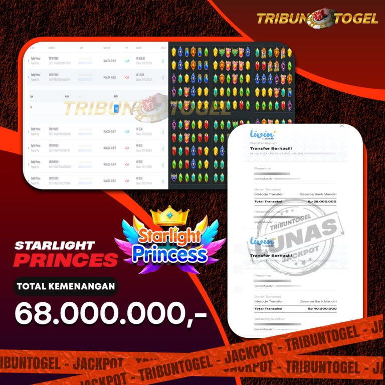 BUKTI PEMBAYARAN SLOT TRIBUNTOGEL