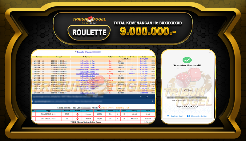 ROULETTE 9JT
