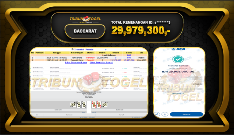 menang baccarat