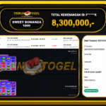 Casino game UI with Sweet Bonanza
